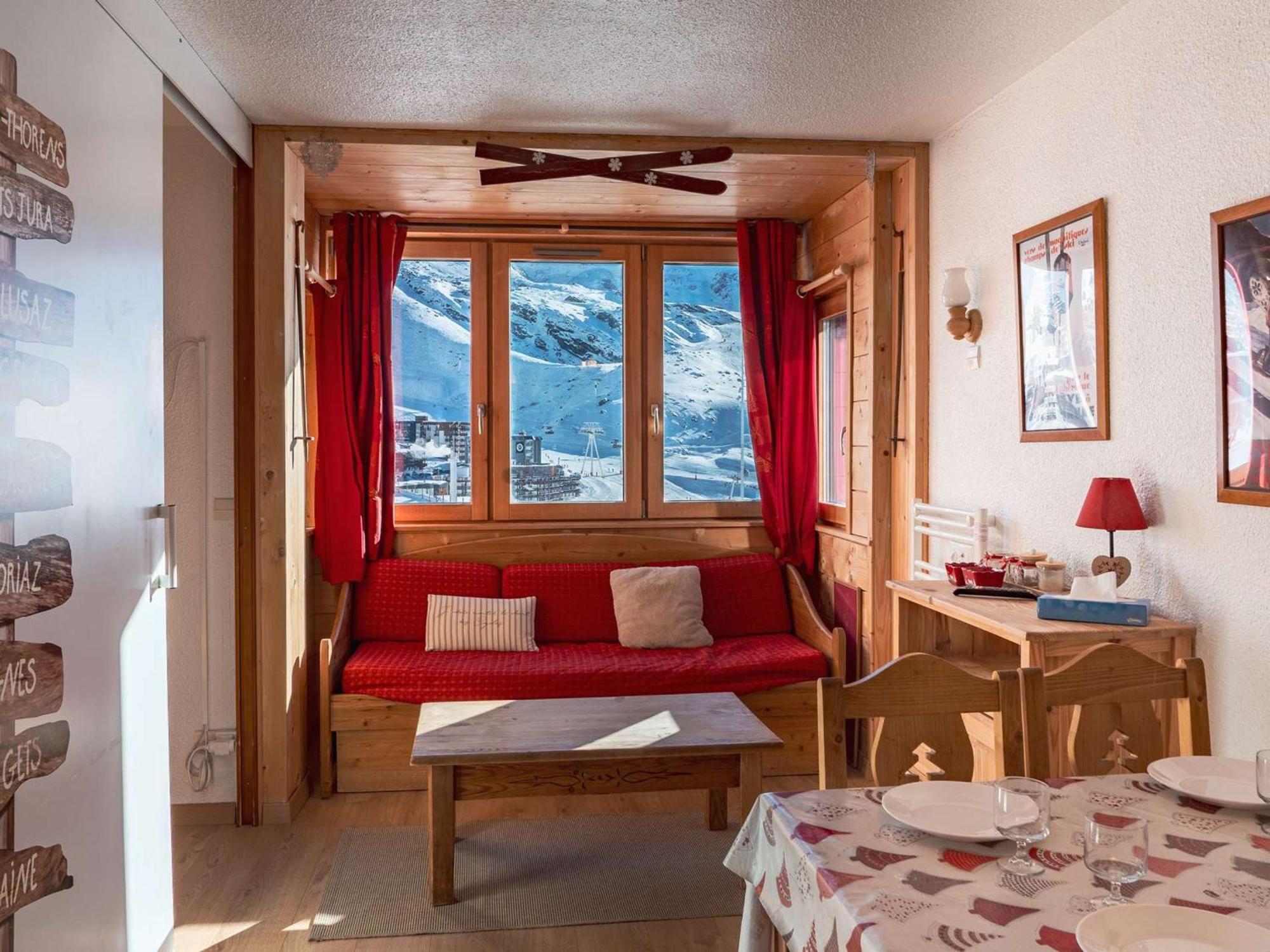 Val Thorens: 28m², 4 Pers, Plein Centre, Balcon, Ascenseur - Fr-1-637-21 Val Thorens